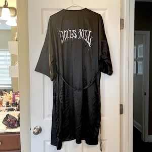 Dolls Kill Satin Robe